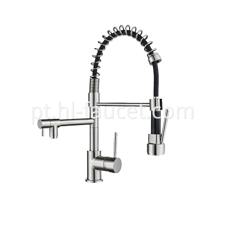 Brass Nickel Small Spring Faucet